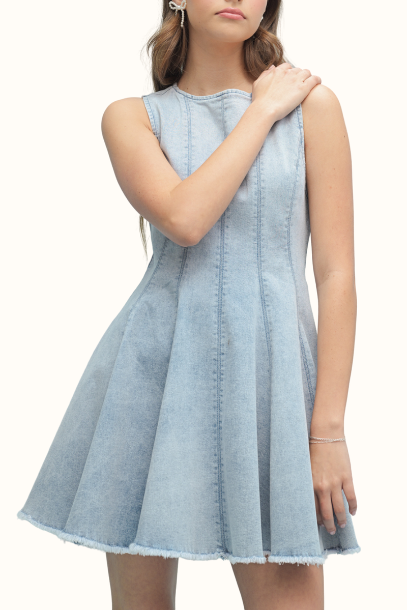 Cannon Fit And Flare Mini Dress CAYLO Cannon Fit And Flare Mini Dress CAYLO