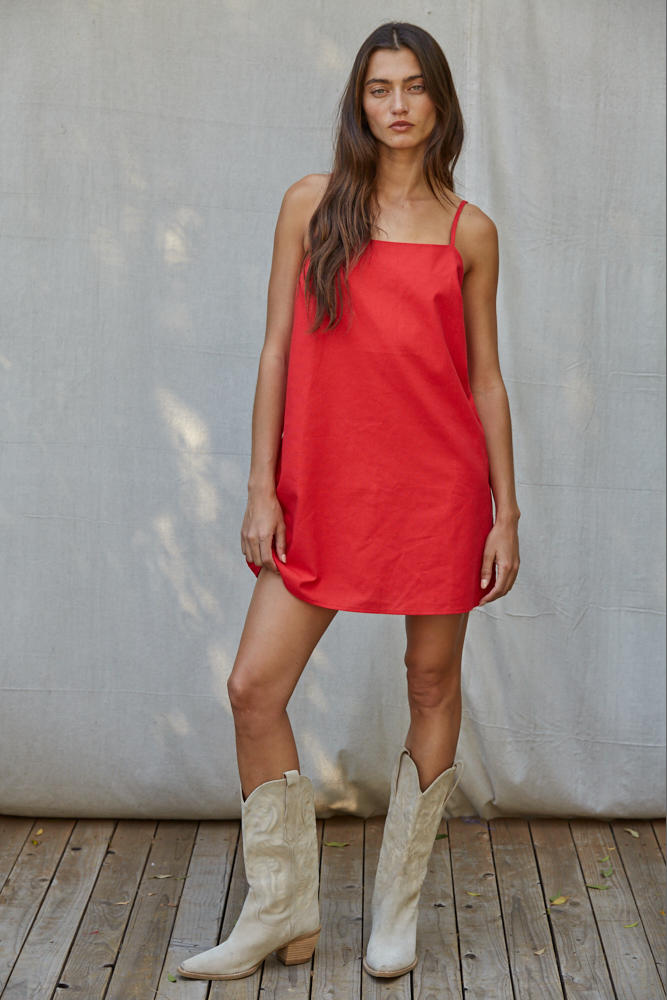freddie mini dress SIR. Freddie Slip Mini Dress