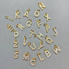 Letter Charm Pendants