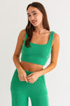 Chanley Ribbed Crop Top