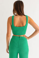 Chanley Ribbed Crop Top