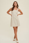 Wilker Linen Mini Dress