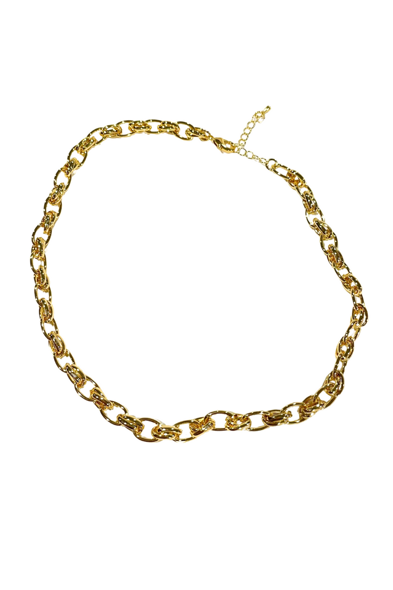 Glenda Chain Necklace - Gold