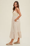 Saltwater Crochet Midi Dress