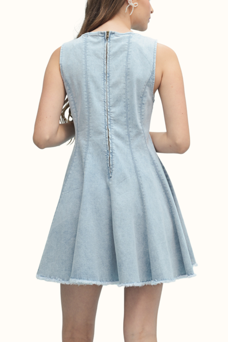 Cannon Fit And Flare Mini Dress CAYLO Cannon Fit And Flare Mini Dress CAYLO