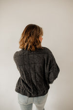 Timber Cotton Blend Pocketed Quilted Jacket - Charcoal