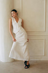Novella Linen Maxi Skirt