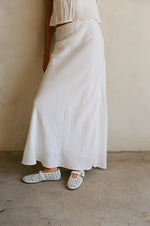 Novella Linen Maxi Skirt