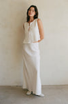 Novella Linen Maxi Skirt