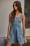 Faye Denim Mini Dress