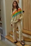 Counting Rainbows Sweatshirt - Cream