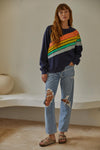 Counting Rainbows Sweatshirt - Navy