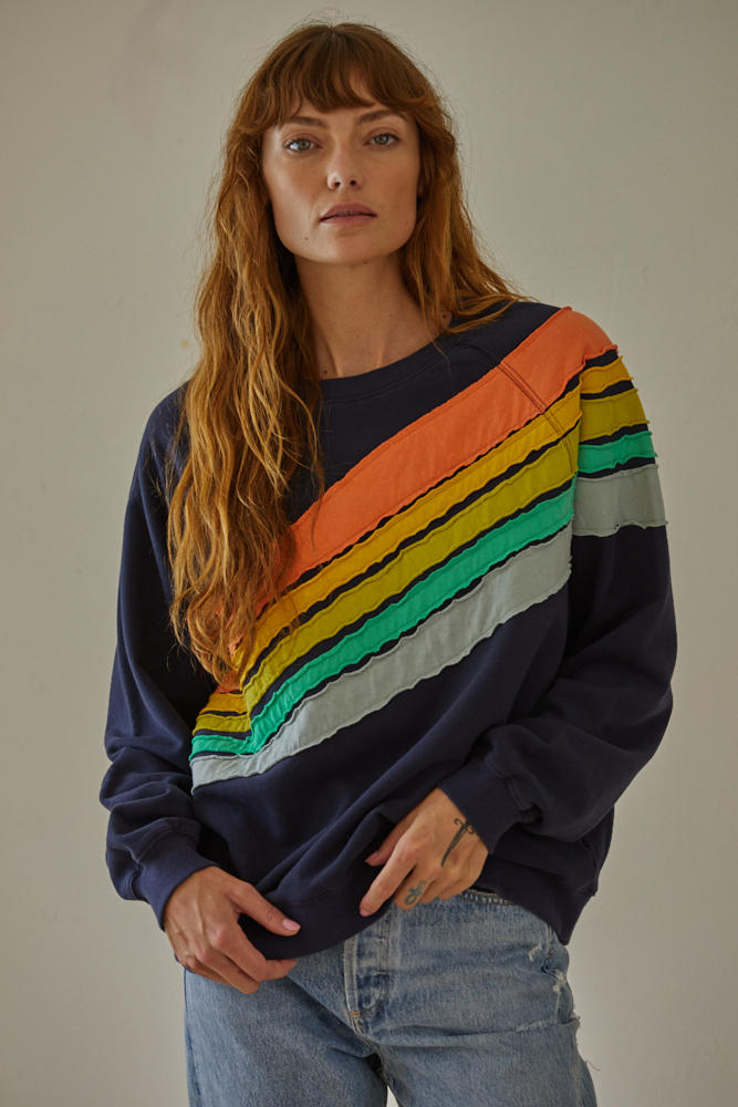 Counting Rainbows Sweatshirt - Navy