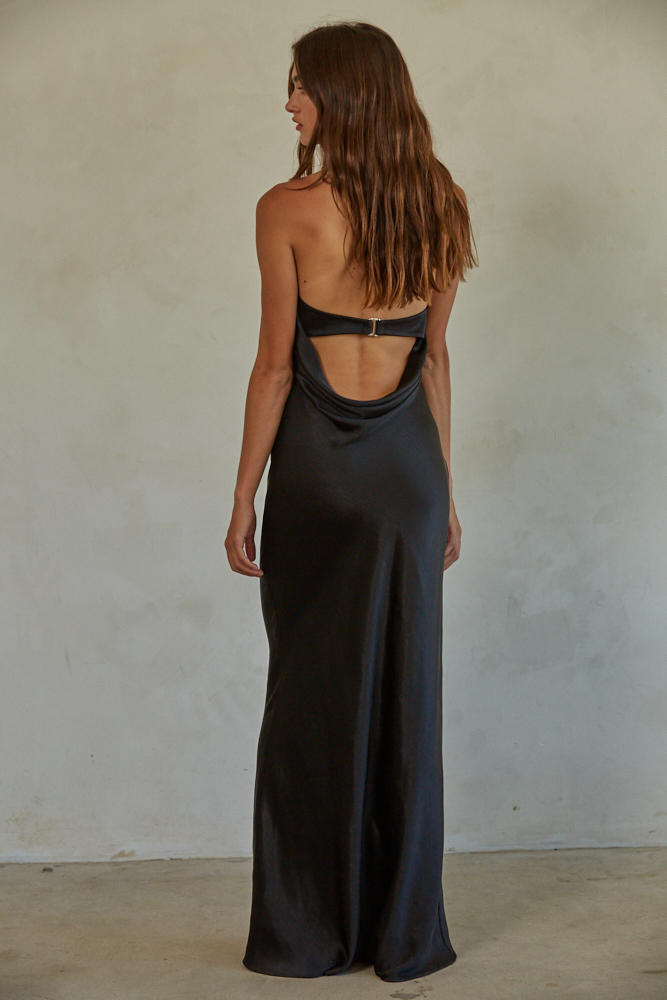 Romance In The City Maxi Dress - Black