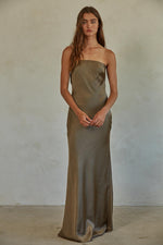 Romance In The City Maxi Dress - Bronze