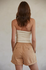 Boulevard Strapless Crop Top
