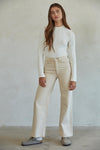 Claire Mock Neck Top
