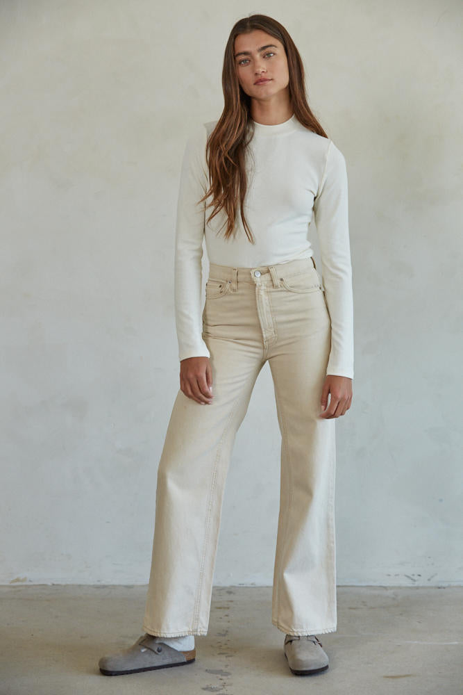 Claire Mock Neck Top