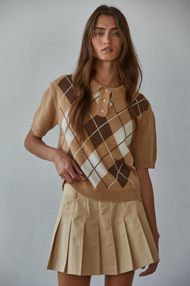 Beckett Pleated Mini Skirt