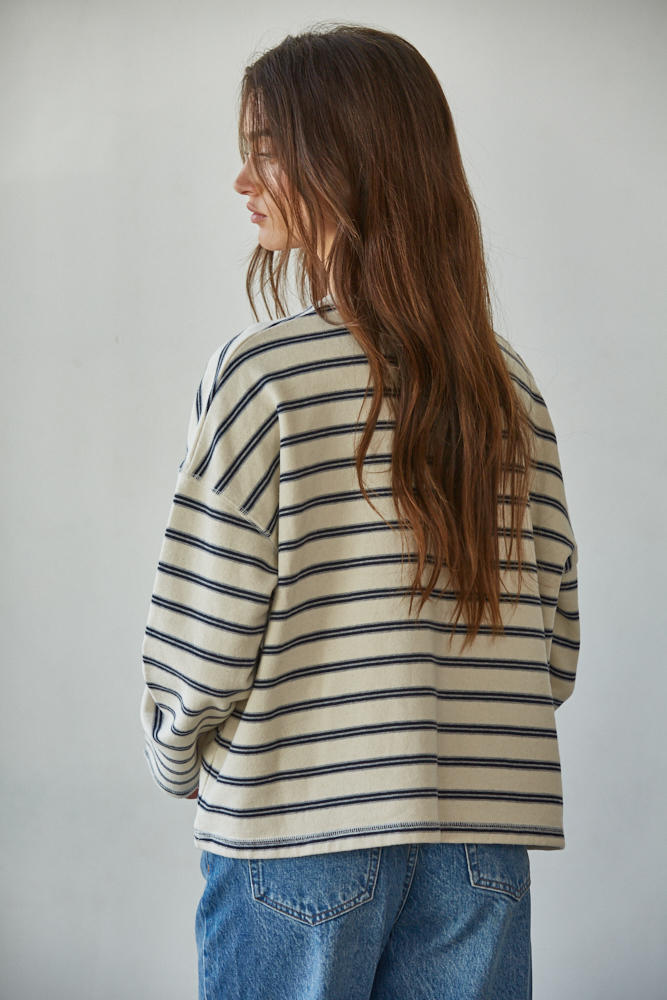 Field Day Striped Pullover