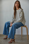 Field Day Striped Pullover