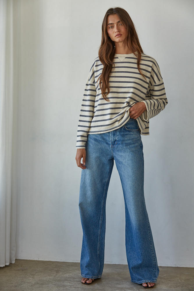 Field Day Striped Pullover