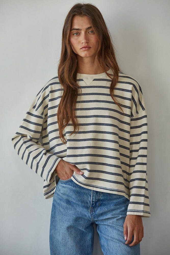 Field Day Striped Pullover
