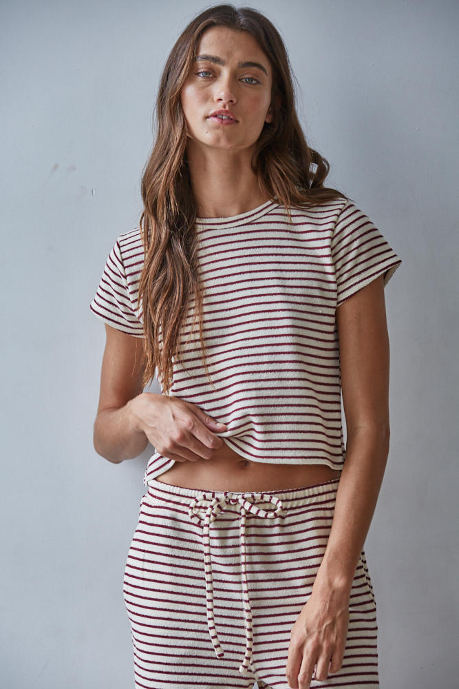 Sunday Lounge Cropped Top
