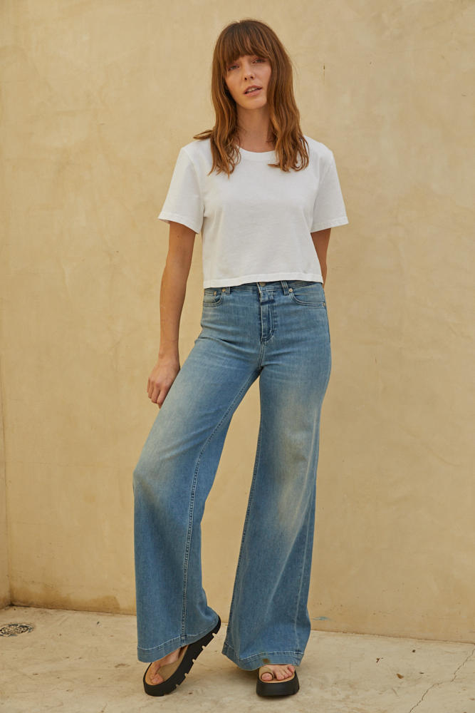 Home Run Relaxed Cropped Tee