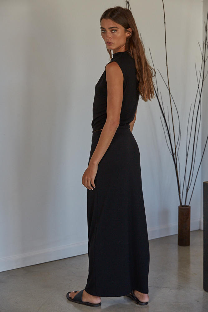 The London Knit Maxi Skirt