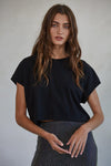 Run It Relaxed Cropped Tee