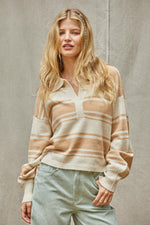 Korey Collared Knit Sweater