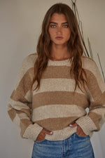 Layla Striped Pullover Sweater