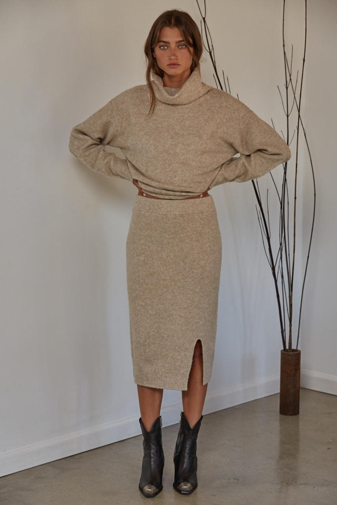 Gwyneth Sweater Midi Skirt