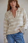 Haley Collared Pullover Sweater