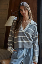 Cheshire Collared Pullover Sweater