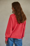 Desiree Pullover Sweater - Hot Pink