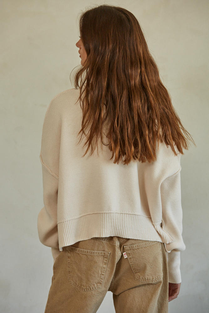 Leda Ribbed Chunky Sweater