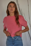 Kerry Sweater Top - Pink