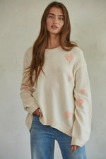 Wearing My Heart Pullover Sweater
