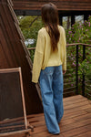 Easy Days Ahead Sweater - Yellow