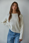 Easy Days Ahead Sweater - Ivory