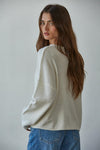 Easy Days Ahead Sweater - Ivory
