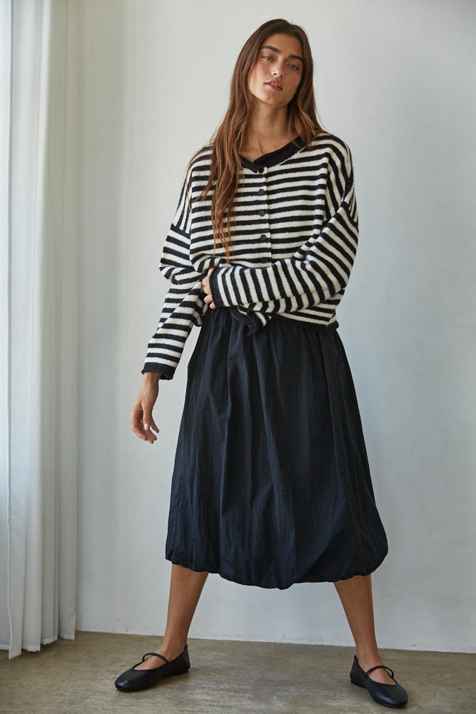 Charlie Striped Cardigan