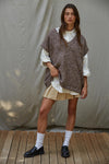 Joelle Oversized Sweater Vest