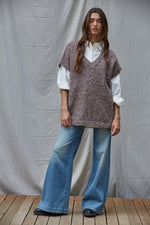 Joelle Oversized Sweater Vest