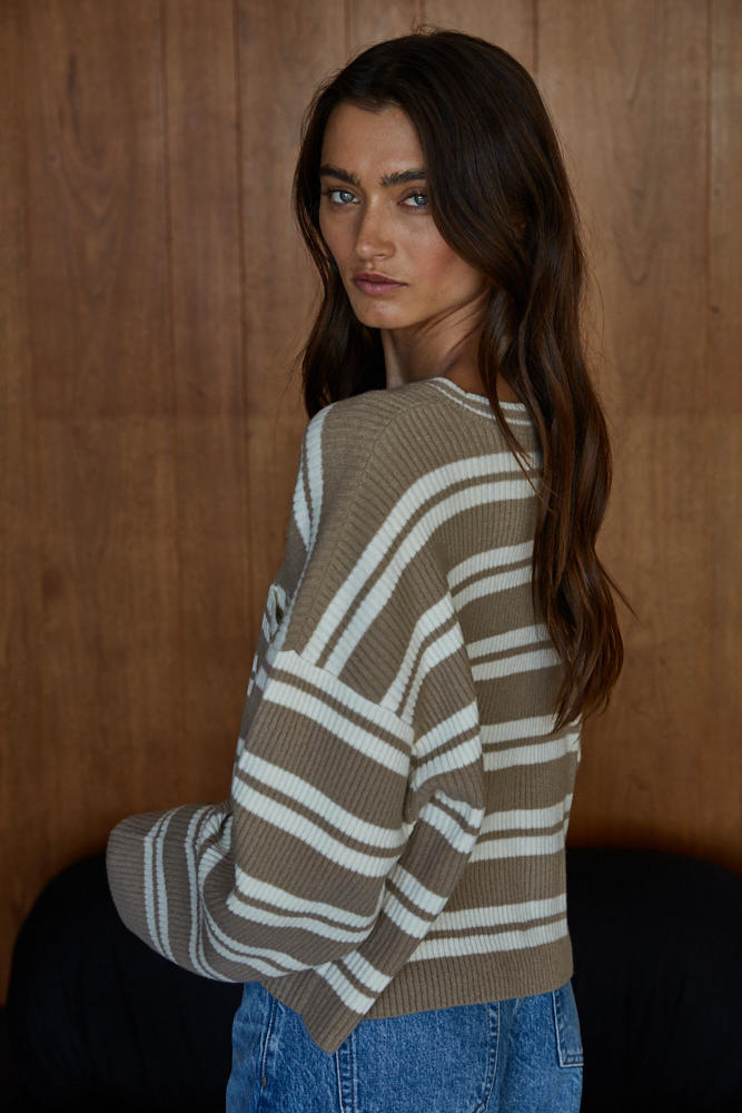 Trail Mix Striped Sweater
