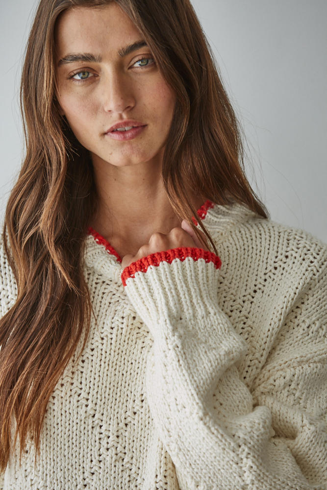 Crimson Peak Knit Sweater