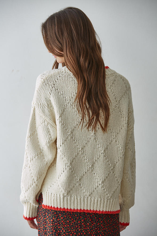 Crimson Peak Knit Sweater