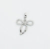 Embellished 14K Gold Plated Bow Charms